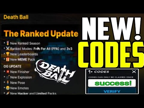 ⚠️RANKED UPD!⚠️DEATH BALL ROBLOX CODES 2025 - DEATH BALL CODES 2025 - DEATH BALL CODES