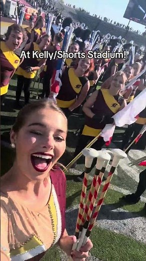 Game Day in the Life with CMU Feature Twirler