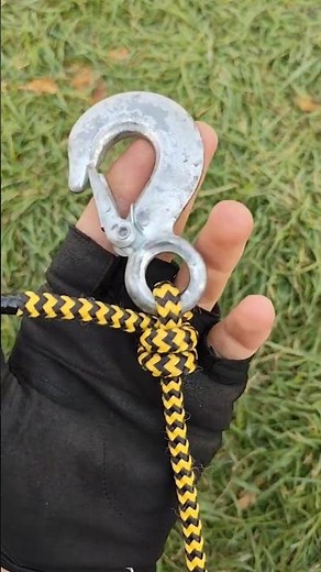 ❌DON'T TOW! USE THIS KNOT.#tutorial #knot #survival #satisfying