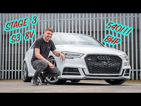 Audi S3 8v | Stage 3 | 540 Bhp