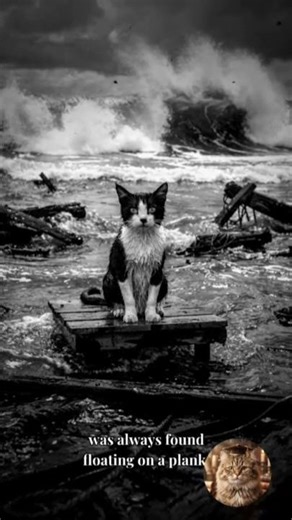 9 Lives? This Cat Had More! ⚓🐱 #cats #history #war #sea