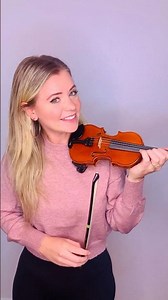 Playing a Mini Violin (1/16th size)