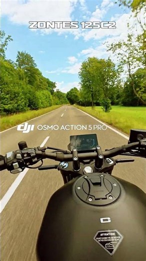 🏍️ Zontes 125 C2 – Flotte Landstraßenfahrt im Kraichgau (DJI Osmo Action 5 Pro) #shorts