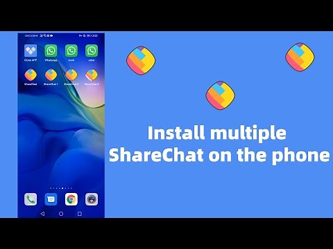 Install multiple ShareChat on the Android phone, and also support to change the phone Android ID2021