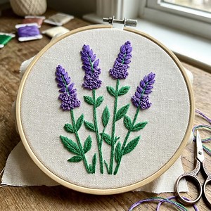 Lavender Bundle Hand Embroidery Pattern PDF – Lavender Flower Hand Embroidery DIY - Etsy UK