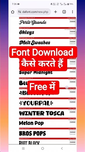 Google Se Font Download Kaise Kare #shorts #youtubeshorts #trending