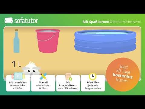 Der Liter einfach erklärt – Mathematik 3. & 4. Klasse