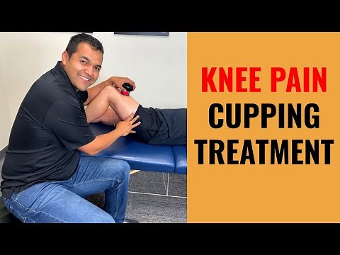 Knee Pain Treatment Using Breakthrough Electric Cupping Tool
