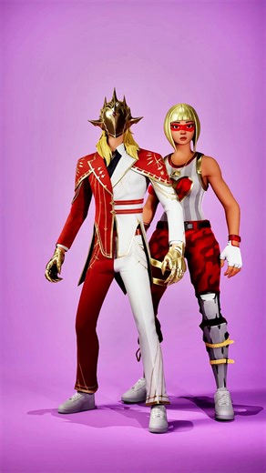 Valentine’s skins to match with my wifey 💕@robbiedabrat #FYP #ForYou #Fortnite #FortniteValentines #ValentinesDay