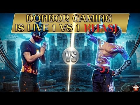 🔴DONBOR GAMING IS LIVE | 1 VS 1 ,2,4 KHASI GAMERS SPECIAL REDEEM CODE #khasi