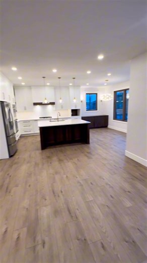 Part of a full home renovation, this kitchen transformation blends classic and modern touches for a true transitional design ✨ From cramped and dated to open, bright, and timeless — this before and after shows how the right design can completely redefine a space.#KitchenRenovation #BeforeAndAfter #TransitionalDesign #FullHomeRenovation #HomeTransformation | Priority Builders