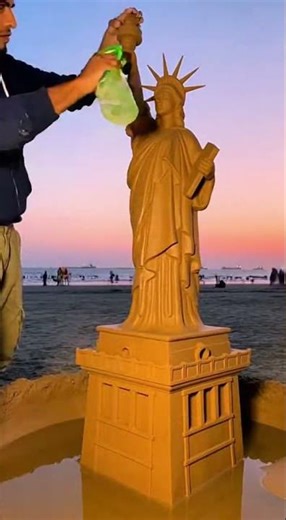 The Story Behind the Statue of Liberty | America’s Symbol of Freedom #peace #art #restoration #ai