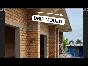 Drip mould || advantage of drip mould for slab || #construction #slab #ecofriendly #civilengineering