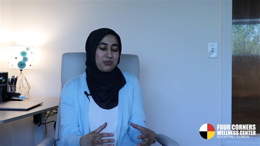 Meet Amara Rafiq, Counselor at Four Corners Wellness Amara is a Licensed Clinical Professional Counselor and National Certified Counselor with a passion for helping individuals navigate life’s challenges. With degrees in psychology and counseling from Northern Illinois University, she brings both expertise and compassion to her work. Amara has experience supporting clients with anxiety, stress management, emotional regulation, depression, and multicultural concerns. Drawing from a person-centere