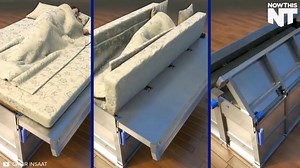 This “earthquake-proof” bed closes itself around the sleeper to protect them in the event of an earthquake | Did You See This?
