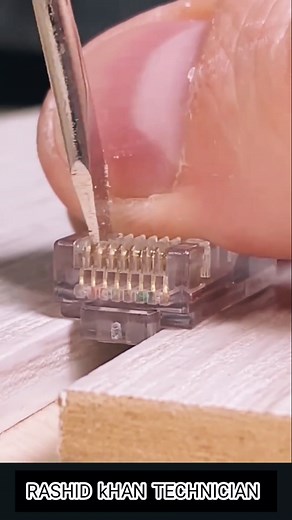 2.4K views · 99 reactions | Connect The internet Connection With Screwdriver 瀞 #fblifestyle #usa #electrical #rashidkhandieselgenerator #electrician | Rashid Khan | Facebook