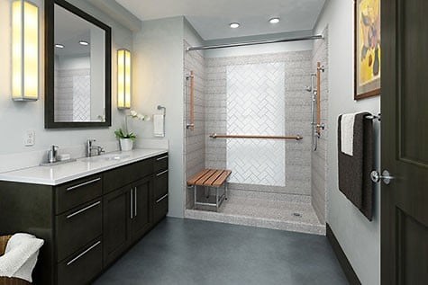 Accessible & Roll-in Showers Installed | Lifeway Mobility