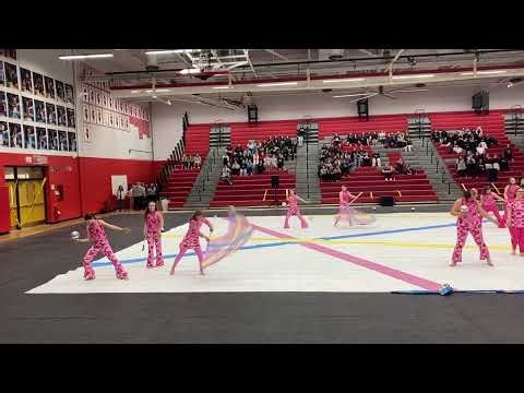 Winter fest color guard competition - Normal color guard