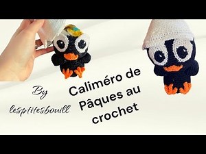 crochet calimero easter surprise tutorial