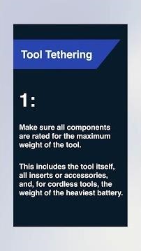 Tool Tethering