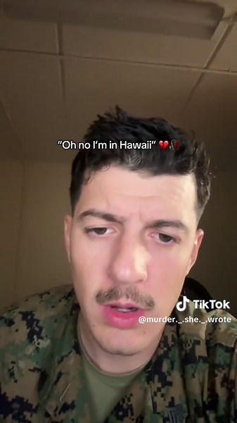 God forbid you see sunshine and rainbows everyday #usmc #fyp #fy #marines #hawaii