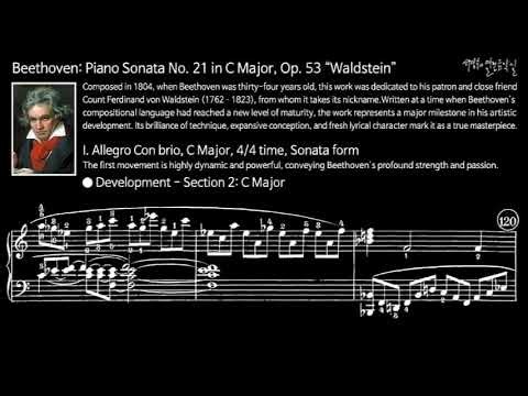 Beethoven: Piano Sonata No. 21 in C Major, Op. 53 “Waldstein”-I. Allegro Con brio (Analysis)