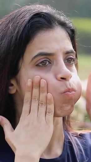Face Yoga to Get Rid of Puffy Cheeks #Shorts