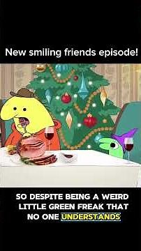 Christmas dinner with the Smiling Friends #smilingfriends #funny #charliessmile #season3 #memes