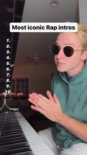 Ol’ boy slid on this! But are these the MOST ICONIC Rap intros? #Repost @nateweatherss #piano #rap #music | Sway Calloway