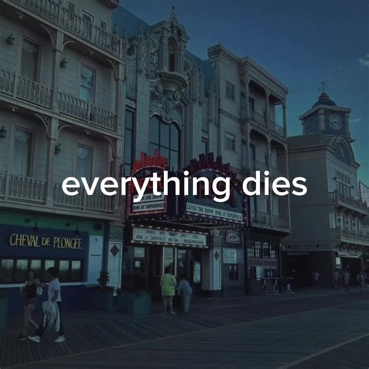 everything dies baby that’s a fact #springsteen