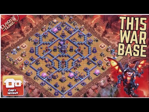 NEW BEST! TOWN HALL 15 WAR BASE With Link 2026! TH15 CWL BASE | TH15 WAR BASE Eps. 1902