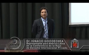 03 - JORNADA NACIONAL - RESTITUCIÓN INTERNACIONAL DE MENORES - 22/5/2015 - Dr. Ignacio Goicoechea