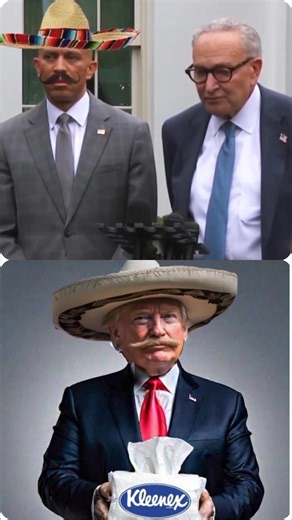 19 reactions · 4 comments | Jeffries didn’t like the meme 藍 with the sombrero . Best meme so far by Trump: | Sam Solis | Facebook