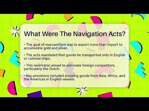 What Were The Navigation Acts? - Making Politics Simple