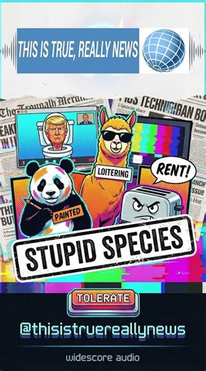 We Are a Stupid Species 🤦‍♂️ #ThisIsTrueReallyNews