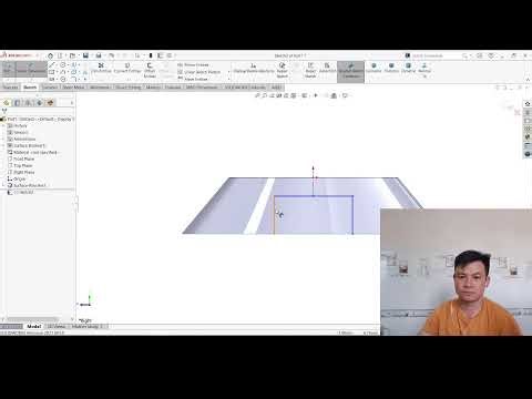 SolidWorks Surface Tools Tutorial Complex Shape Practice Exercise