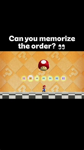 Can you memorize the order #mario #supermario #nintendo #nintendowii #nintendoswitch