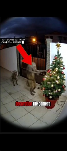 “The Camera Saw Something Watching the Christmas Tree…”#CreepyFootage #SecurityCamera #Unexplained