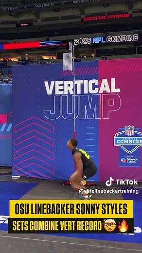 Sonny Styles Sets Vertical Record for Linebackers at Combine