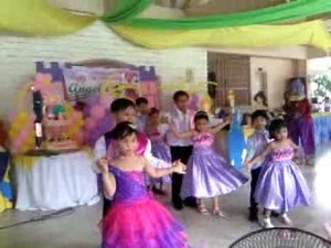 angela's 7th birthday cotillion
