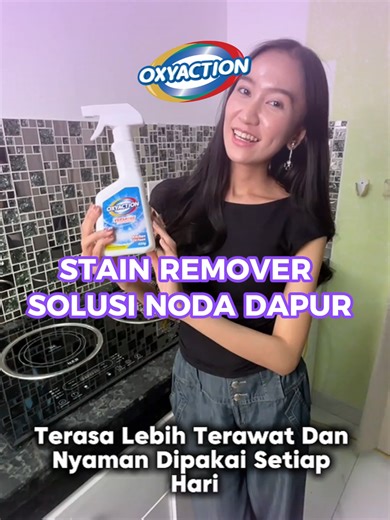 SOLUSI NODA DI DAPUR 😍😍 #kadoakhirtahun #cuanakhirtahun #detergentvirallaundry #laundrygellballviral #oxyactionlaundry #fypシ゚ #oxyaction5in1 #laundry #oxyaction #detergentviral #oxyactionexperiment #paydaysale #miniso #racuntiktok