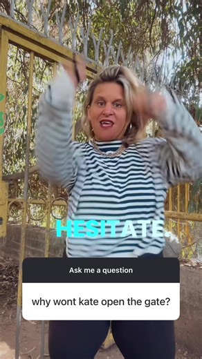 ‏Kate don’t hesitate