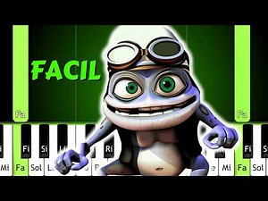 CRAZY FROG - Axel F - Piano Facil - Tutorial para Piano