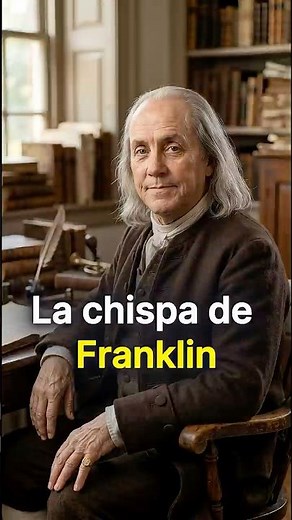 ⚡🪁 Benjamin Franklin y la cometa eléctrica… ¡un experimento increíble! 😳
