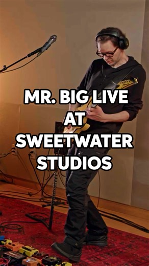 Mr Big performing “Price You Gotta Pay” live at Sweetwater Studios ft. PAUL GILBERT 🔥 https://bit.ly/4qwZLeV | Sweetwater