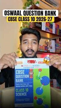Don’t Buy Oswaal Question Bank Class 10 2026-27 Before Watching This 😳 | Honest Review