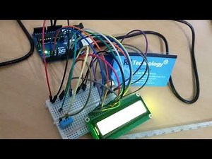 Arduino Uno 로 QAPASS 1602A 캐릭터 LCD 와 DHT11 온습도 센서를 사용해서 실내 온습도 LCD에 출력해 보기