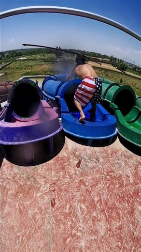 Summer Water Slide Chase POV