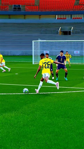 Rayan and Ney together on the Brazil national team 🇧🇷 #freekick #worldcup #football #soccer #summ...