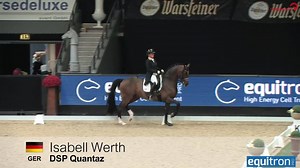 Die Dressur-Queen Isabell Werth reitet mit ihrem DSP Quantaz zum Doppelsieg bei den NEURO SOCKS AMADEUS HORSE INDOORS ✨ Sie gewinnen sowohl den CDI3* Grand Prix als auch den Grand Prix Special 🚀💯 Nicht verpassen - morgen um 8:00 Uhr beginnt der FEI Dressage World Cup Grand Prix ✨ ▶️ watch.clipmyhorse.tv/NEURO-SOCKS_Amadeus-Horse-Indoors_2021 | ClipMyHorse.TV Deutschland